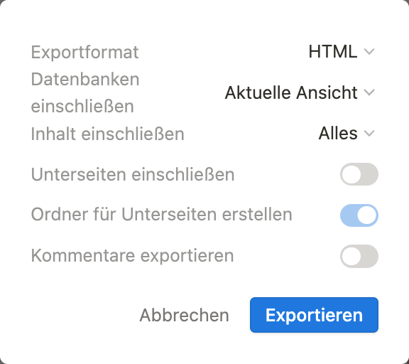 Notion Export HTML