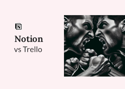 Notion vs Trello – Ein umfassender Vergleich