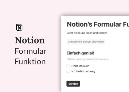 Noti­on For­mu­lar Funktion