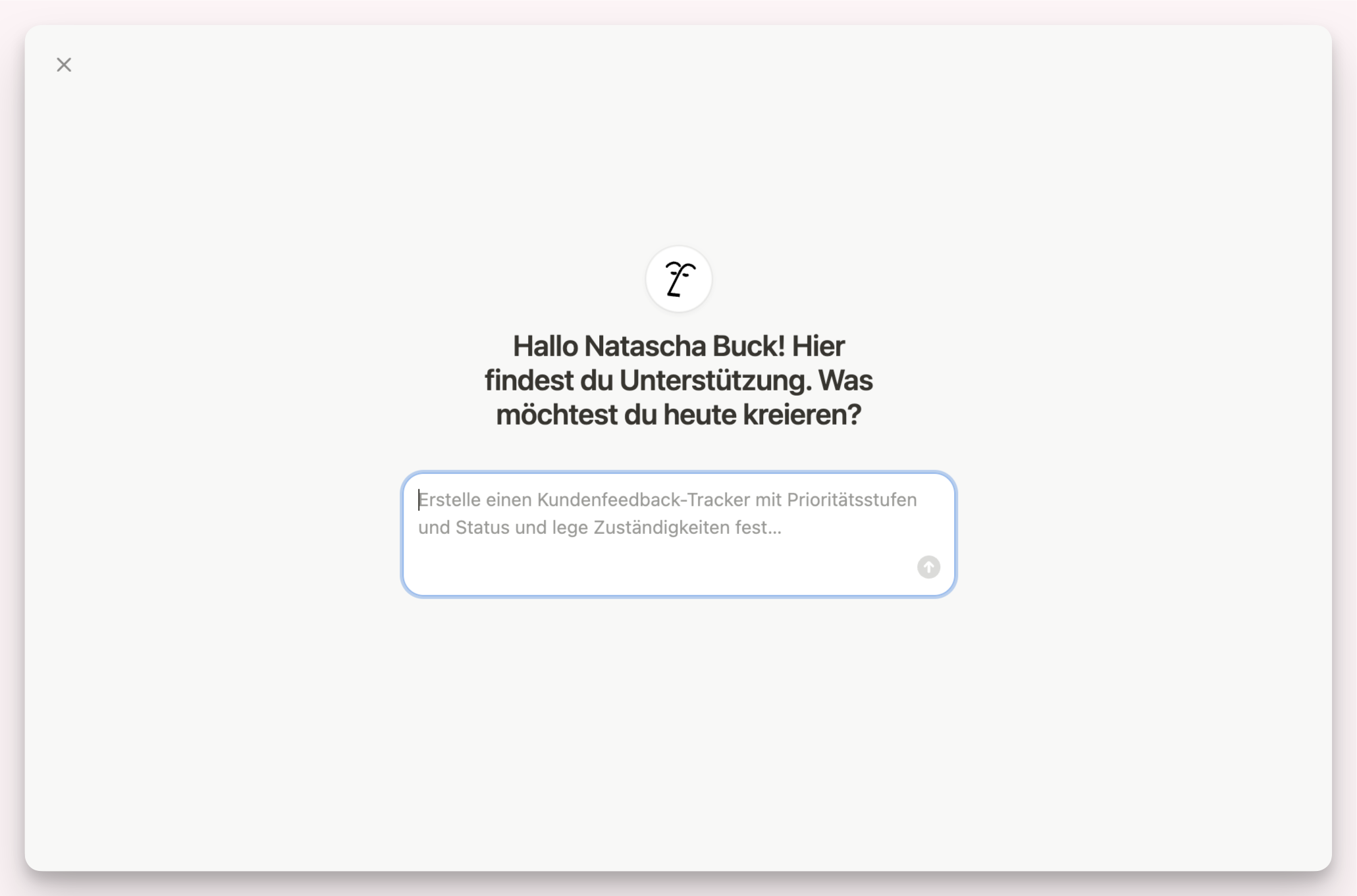 Notion DB mit Notion KI Prompt eingeben